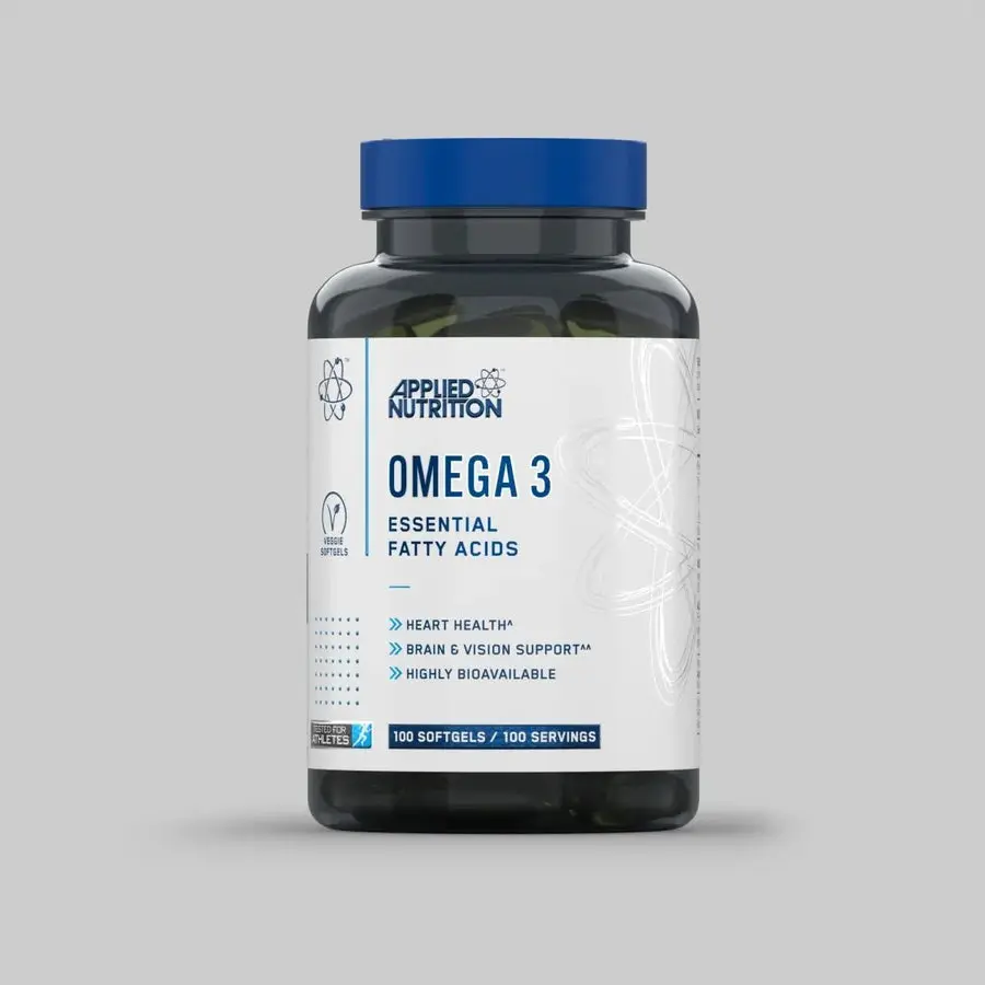 Applied Nutrition Omega 3 fish oil softgels
