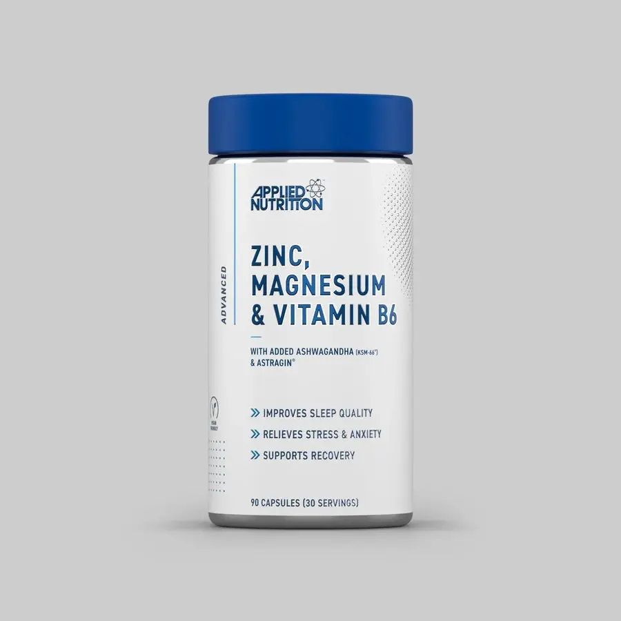 Applied Nutrition ZMA Pro zinc magnesium and vitamin B6 capsules